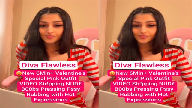 Diva Flawless Valentine’s Special New 6Min+ OnlyFans Teasing Video