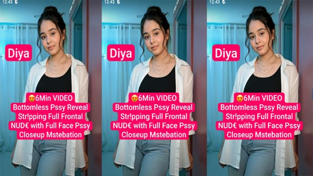 Model Diya Frontal Nude Pssy Closeup Mstrbation Viral Mms Video 2026
