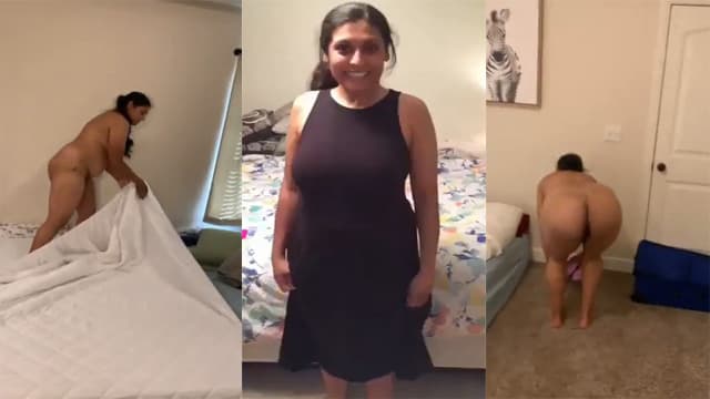 Desi Milf Nude Captured Giving Blowjob & Fucking