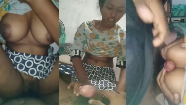 Sri Lankan Babe – Trying Hard Titjob Exposed