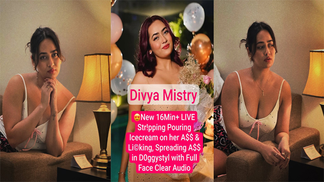 Divya Mistry Stripping – Boobs Pressing 16Min Video