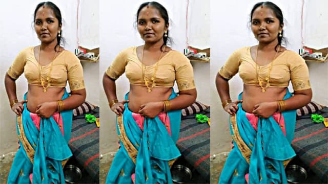 Desi Tamil Wife Hard Changing Clothes Riding Viral