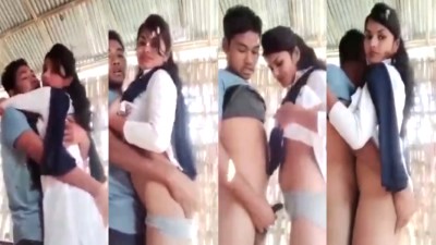 College Couple Nude & Outdoor Fucking