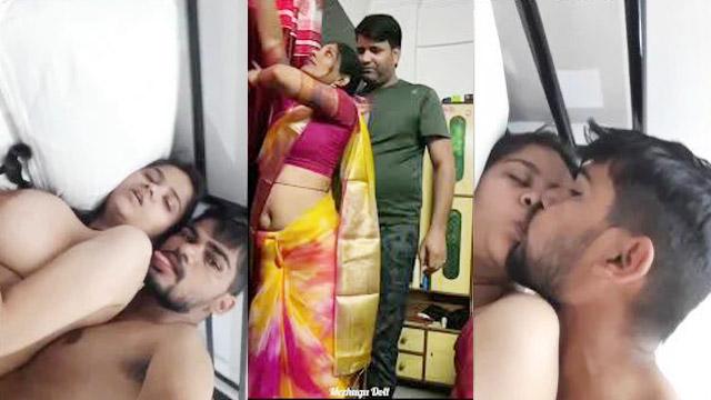 Young Busty Desi Housewife Hard Doggy Hostel Room