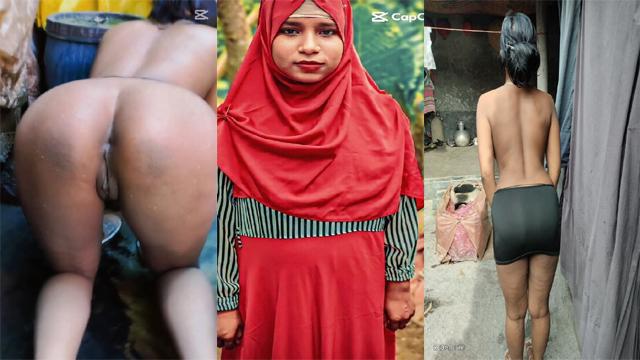 Indian Niqabi Village Wife Threesome Fucking