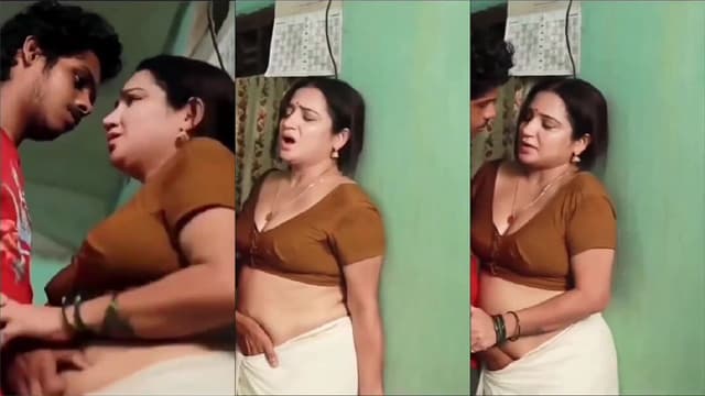 Desi Mature Mom Panties Inside Hend Pussy Rubing With Son