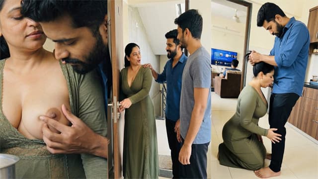 Indian Guy his Friend Mom Fucking Video