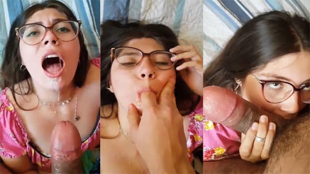 Young Chasmis Girl Blowjob And Big Cock Cumshot