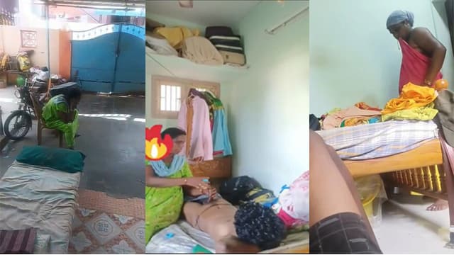 Tamil Aunty Manipulated Oil Massage By Son Dick & Talking – Cum On Face