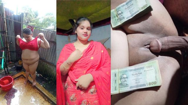 Busty Desi Bhabhi Takes Deep Fuck For Money