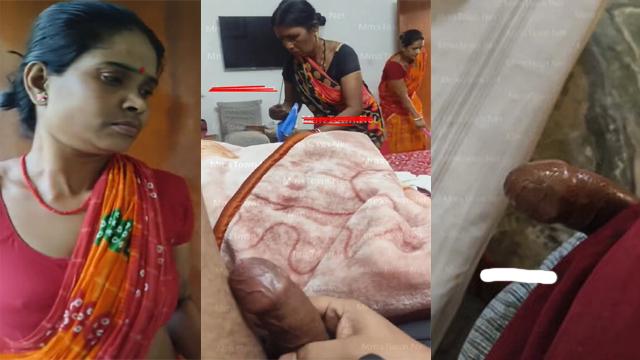 House Owner Masturbating Infront Of Maid Aunty Watching