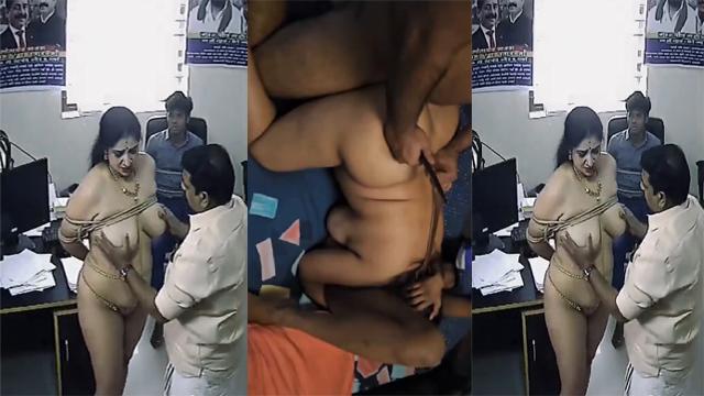 Mallu Hidden Cam Punishes Manager Strips His Colleague Naked in Public