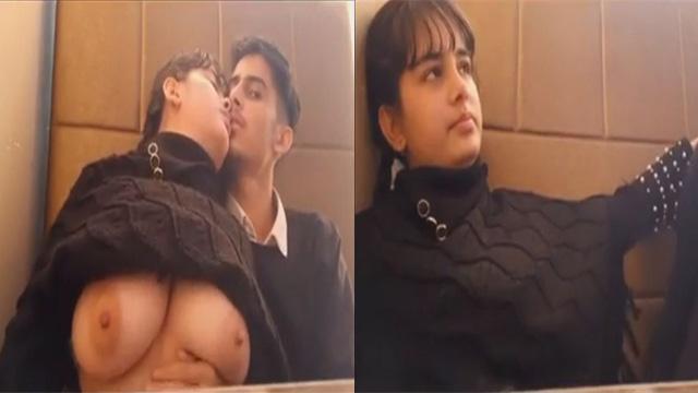 Horny Girl Big Boobs Pressed And Sucked By Lover Video