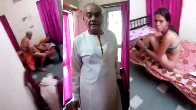 Old Pundit Fucking Indian Young Bahu Viral Video